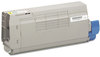 A Picture of product OKI-43866101 Oki® 43866104, 43866103, 43866101 Laser Cartridge,  11500 Page-Yield, Yellow