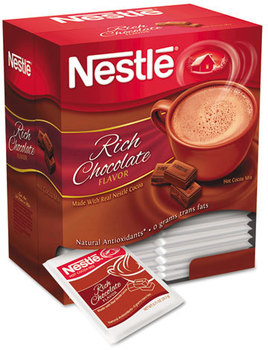 Nestlé® Hot Cocoa Mix,  Rich Chocolate, .71oz, 50/Box