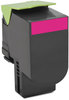 A Picture of product LEX-70C1HM0 Lexmark™ 70C10C0-70C1XY0 Toner,  3000 Page-Yield, Magenta