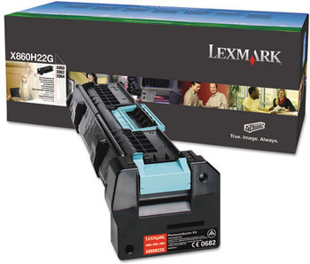 Lexmark™ X860H22G Photoconductor Unit,  48000 Page Yield, Black