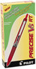 A Picture of product PIL-26064 Pilot® Precise® V5RT Retractable Roller Ball Pen,  Red Ink, .5mm