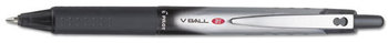 Pilot® VBall RT Liquid Ink Retractable Roller Ball Pen,  Black Ink, .7mm