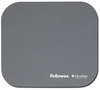 A Picture of product FEL-5934001 Fellowes® Mouse Pad with Microban® Protection, 9 x 8, Graphite