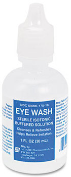 First Aid Only™ Eyewash,  1oz Bottle