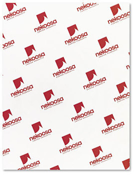 Nekoosa Fast Pack Digital Carbonless Paper,  8-1/2 x 11, White, 2500/Carton