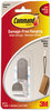 A Picture of product MMM-MR12SSES Command™ Decorative Hooks,  Medium, 1 Hook & 2 Strips/Pack