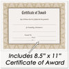 A Picture of product NUD-18811M NuDell™ Award-A-Plaque,  Acrylic/Plastic, 10-1/2 x 13, Walnut