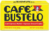 A Picture of product FOL-01720 Café Bustelo Coffee,  Espresso, 10 oz Brick Pack