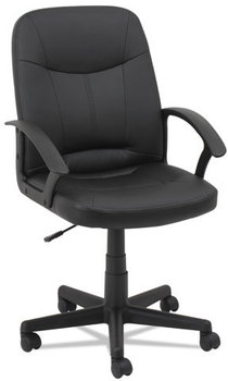 OIF Executive Office Chair,  Fixed Arched Arms, Black