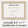 A Picture of product NUD-18815M NuDell™ Award-A-Plaque,  Acrylic/Plastic, 10-1/2 x 13, Black