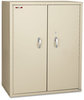 A Picture of product FIR-CF4436D FireKing® Insulated Storage Cabinet,  36w x 19-1/4d x 44h, UL Listed 350° for Fire, Parchment