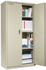 A Picture of product FIR-CF4436D FireKing® Insulated Storage Cabinet,  36w x 19-1/4d x 44h, UL Listed 350° for Fire, Parchment
