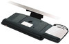 A Picture of product MMM-AKT80LE 3M Knob Adjust Keyboard Tray with Highly Adjustable Platform,  Black