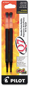 Pilot® Refill for Pilot® Retractable Gel Roller Ball Pens,  Fine, Black Ink