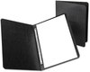 A Picture of product OXF-12706 Oxford® Heavyweight PressGuard® and Pressboard Report Cover with Reinforced Side Hinge,  Prong Clip, Letter, 3" Capacity, Black