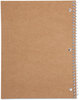 A Picture of product MEA-05512 Mead® Spiral® Notebook,  Perforated, College Rule, 8 x 10 1/2, White, 70 Sheets