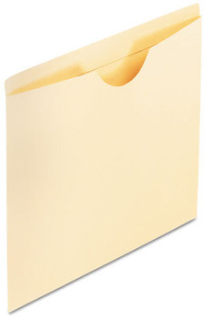 Pendaflex® Manila Reinforced File Jackets 2-Ply Straight Tab, Legal Size, 100/Box
