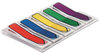 A Picture of product MMM-684ARR1 Post-it® Flags Arrow 1/2" 0.5" Page Blue/Green/Purple/Red/Yellow, 20/Color, 100/Pack