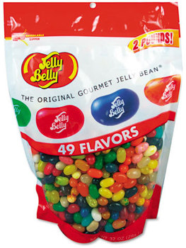 Jelly Belly® Candy,  49 Assorted Flavors, 2lb Bag