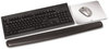 A Picture of product MMM-WR340LE 3M Antimicrobial Gel Wrist Rest,  Extended Length, Black Leatherette