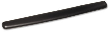 3M Antimicrobial Gel Wrist Rest,  Extended Length, Black Leatherette