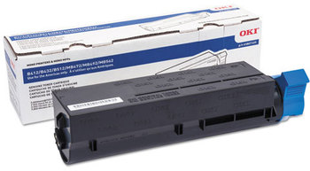 Oki® 45807101, 45807105 Toner,  7000 Page-Yield, Black