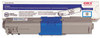 A Picture of product OKI-44469721 Oki® 44469719, 4469720, 4469721, 44469802 Toner,  5,000 Page Yield, Cyan