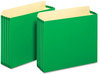 A Picture of product PFX-FC1524PGRE Pendaflex® File Cabinet Pockets™,  Straight Cut, Letter, Green, 10/Box