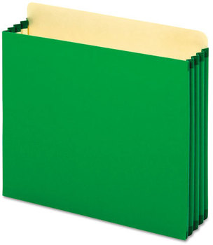 Pendaflex® File Cabinet Pockets™,  Straight Cut, Letter, Green, 10/Box