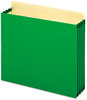 A Picture of product PFX-FC1524PGRE Pendaflex® File Cabinet Pockets™,  Straight Cut, Letter, Green, 10/Box
