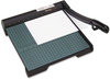 A Picture of product PRE-W12 Premier® The Original Green Paper Trimmer™,  20 Sheets, Wood Base, 12 1/2"x 12"