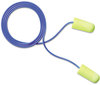 A Picture of product MMM-3111250 3M™ E·A·Rsoft™ Yellow Neons™ Soft Foam Earplugs E-A-Rsoft Neon Corded, Regular Size, 200 Pairs/Box