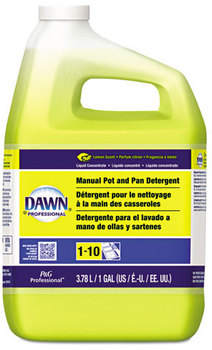 Dawn® Professional Manual Pot & Pan Dish Detergent,  Lemon, 4/Carton