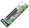 A Picture of product PIL-77243 Pilot® Refill for Pilot® Gel Pens,  Dr. Grip Gel/Ltd, ExecuGel G6, Q7, Fine Tip, Green, 2/Pack