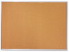 A Picture of product MEA-85364 Mead® Economy Cork Board with Aluminum Frame,  96 x 48, Silver Aluminum Frame