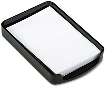 Officemate 2200 Series Memo Holder,  Plastic, 4w x 6d, Black