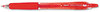 A Picture of product PIL-15003 Pilot® Precise® Gel BeGreen® Retractable Roller Ball Pen,  Red Ink, .7mm, Dozen