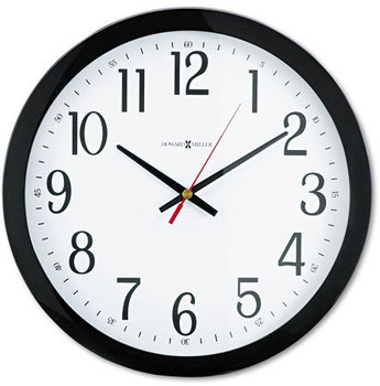 Howard Miller® Gallery Wall Clock,  16", Black