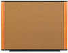 A Picture of product MMM-C3624LC 3M Widescreen Cork Board,  36 x 24, Aluminum Frame w/Light Cherry Wood Grained Finish