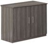 A Picture of product MLN-MSCLGS Mayline® Medina™ Series Storage Cabinet,  36w x 20d x 29 1/2h, Gray Steel