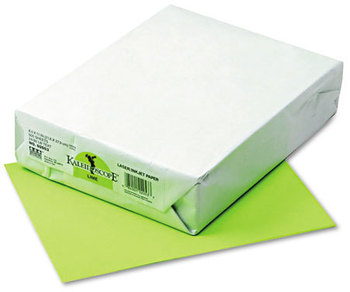 Pacon® Kaleidoscope® Multipurpose Colored Paper,  24lb, 8-1/2 x 11, Lime, 500 Sheets/Ream