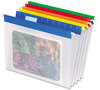 A Picture of product PFX-55708 Pendaflex® Poly Hanging Folders Letter Size, 1/5-Cut Tabs, Assorted Colors, 25/Box