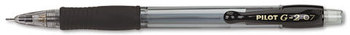 Pilot® G2 Pencil,  .7mm, Clear w/Black Accents, Dozen