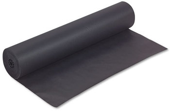 Pacon® Rainbow® Duo-Finish® Colored Kraft Paper,  35 lbs., 36" x 1000 ft, Black