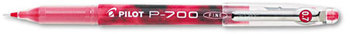 Pilot® P-500/P-700 Gel Ink Stick Pen,  Red Ink, .7mm, Dozen