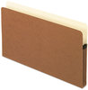 A Picture of product PFX-1526EAM Pendaflex® Smart Shield™ File Pocket 3.5" Expansion, Legal Size, Red Fiber, 10/Box