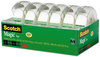 A Picture of product MMM-6122 Scotch® Magic™ Tape in Handheld Dispenser 1" Core, 0.75" x 54.17 ft, Clear, 6/Pack