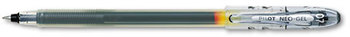 Pilot® Neo-Gel Roller Ball Stick Pen,  Black Ink, .7mm, Dozen