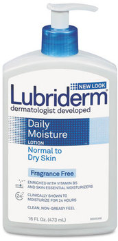 Lubriderm® Skin Therapy Hand and Body Lotion,  16oz Pump Bottle