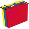 A Picture of product PFX-99917 Pendaflex® 2-in-1 Colored Poly Folders with Built-in Tabs,  Letter, Assorted, 10/Pack